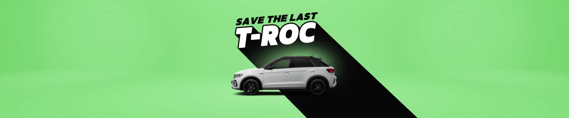 Angebot T-Roc R-Line pure white