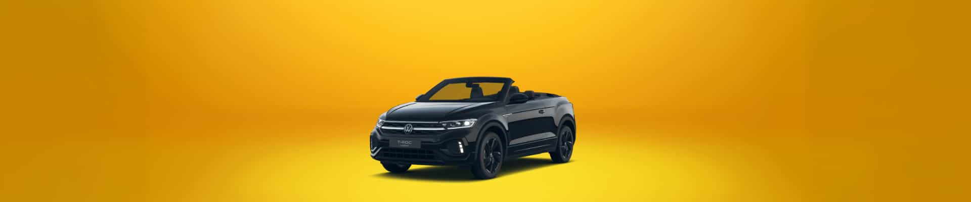 Angebot T-Roc Cabriolet R-Line schwarz- mit Sonderzahlung