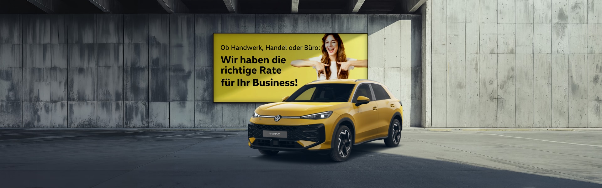 Aktion Wir haben die richtige Rate für Ihr Business