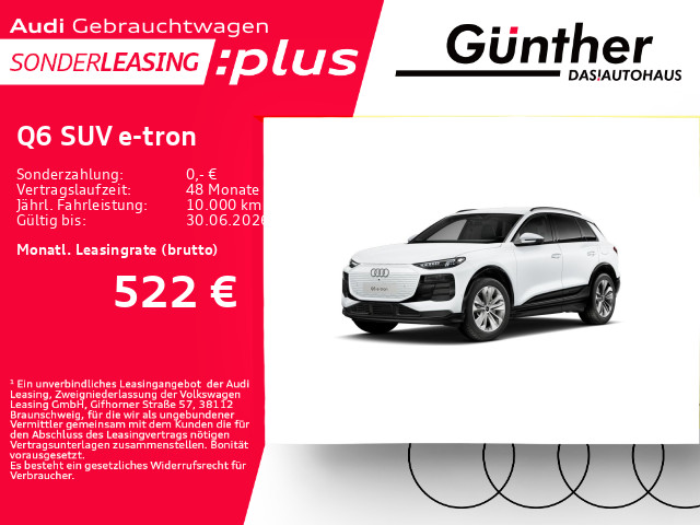 Audi Q6 SUV e-tron +WINTERRÄDER+AHK+360 KAMERA+SPORTS