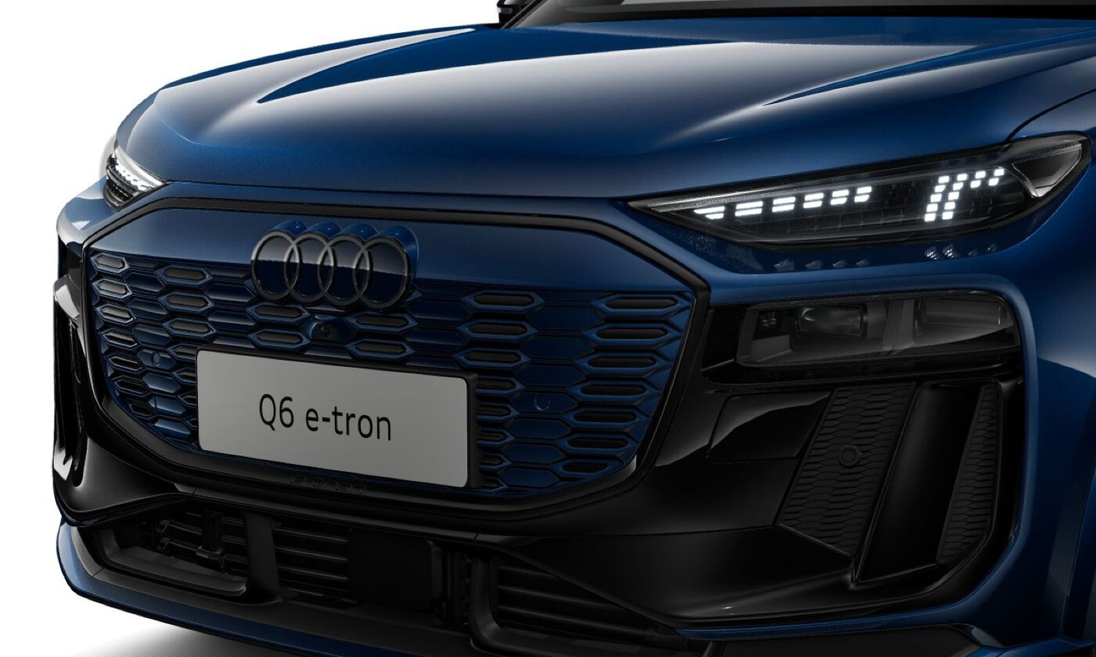 Fahrzeugabbildung Audi Q6 Sportback e-tron S LINE EDITION ONE BLUE+WINT
