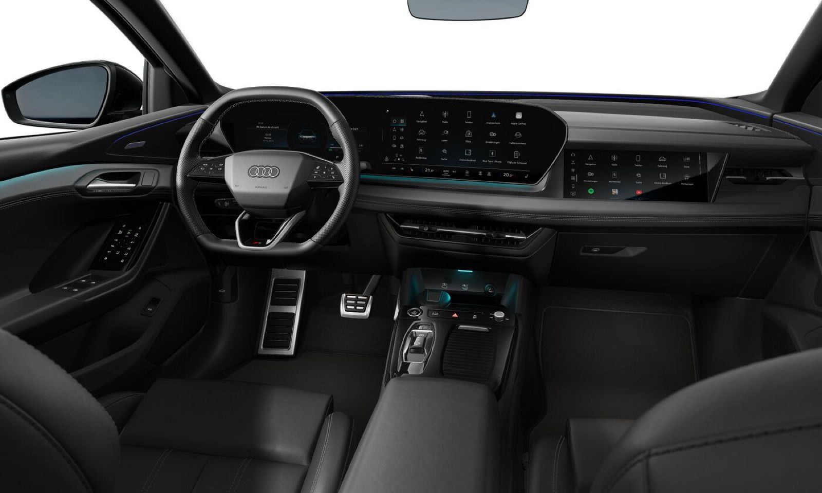 Fahrzeugabbildung Audi Q6 Sportback e-tron S LINE EDITION ONE BLUE+WINT