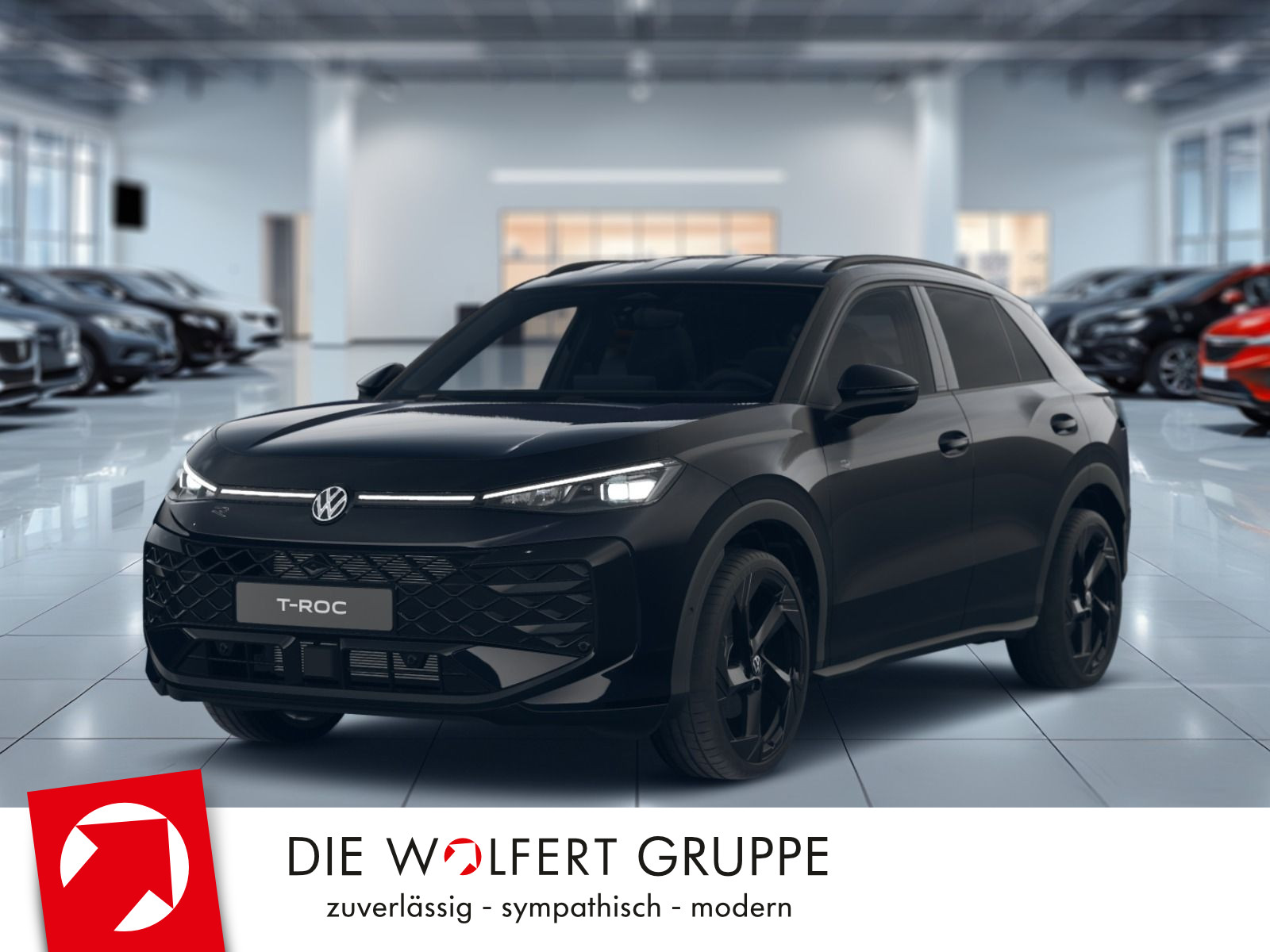 Volkswagen T-Roc R-Line 1.5 eTSI OPF (150 PS) DSG *AHK*20 ZOLL*NAVI*BLACKSTYLE*