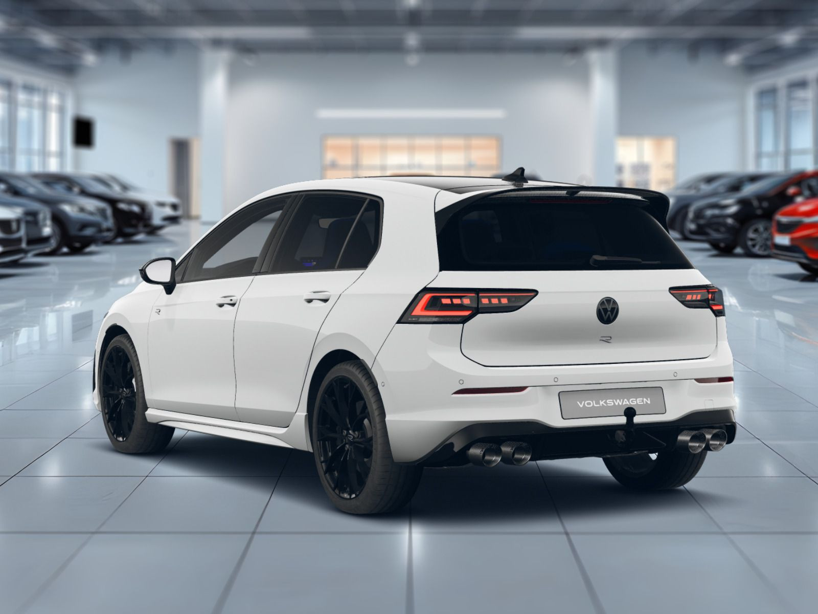 Fahrzeugabbildung Volkswagen Golf R 2,0 TSI OPF 4MOTION (333 PS) DSG*AHK*WINTERRÄDER*R-PERMORMANCE*LEDER*