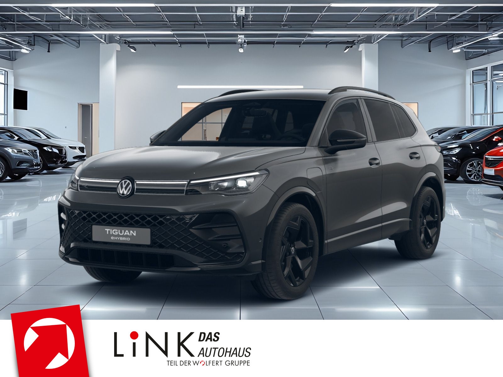 Volkswagen Tiguan R-Line 1,5 eHybrid OPF (177 PS) / (115 PS) DSG*AHK*WINTERRÄDER*NAVI*