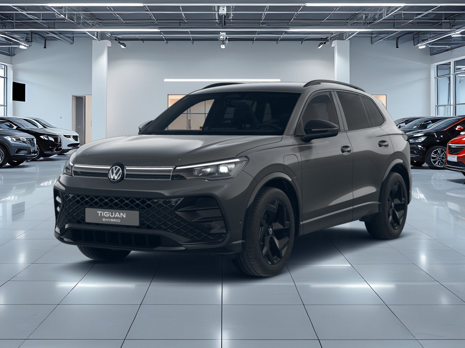 Fahrzeugabbildung Volkswagen Tiguan R-Line 1,5 eHybrid OPF (177 PS) / (115 PS) DSG*AHK*WINTERRÄDER*NAVI*