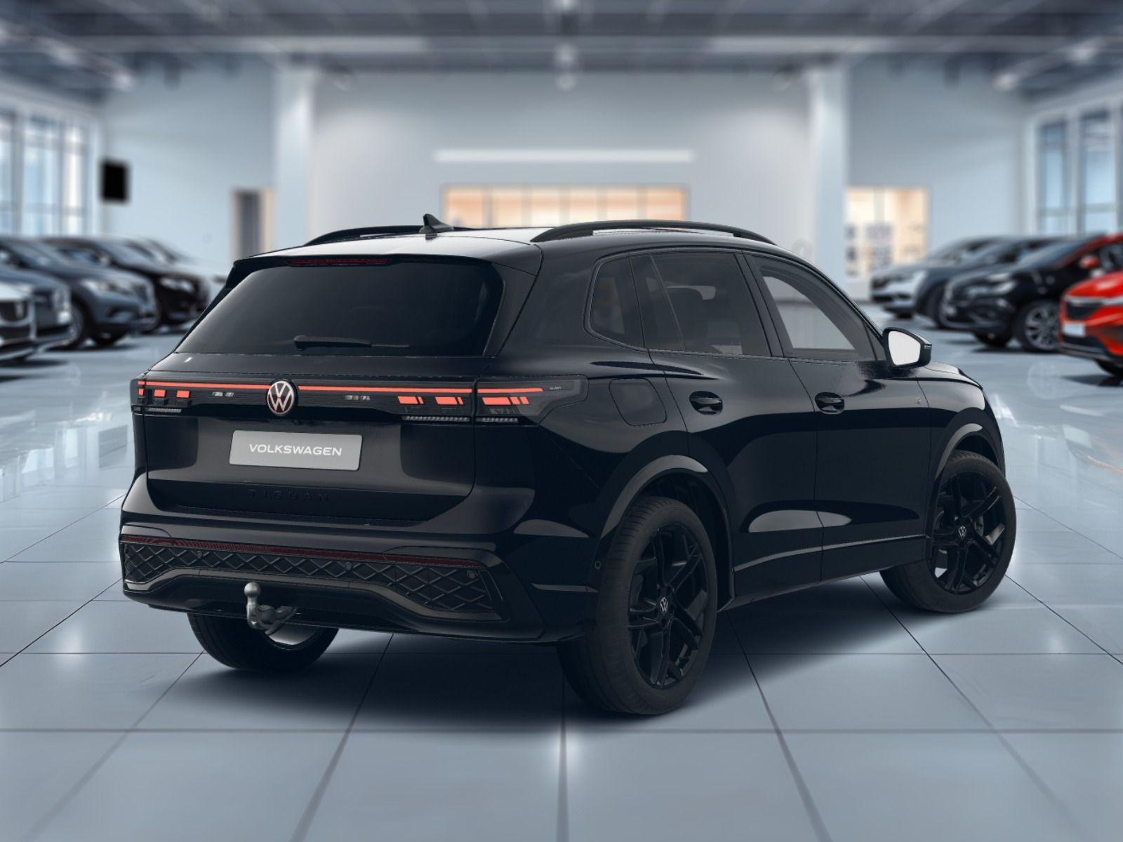 Fahrzeugabbildung Volkswagen Tiguan R-Line 2,0 TSI OPF 4MOTION (204 PS) DSG*AHK*WINTERRÄDER*PANORAMA*HARMANKARDON*