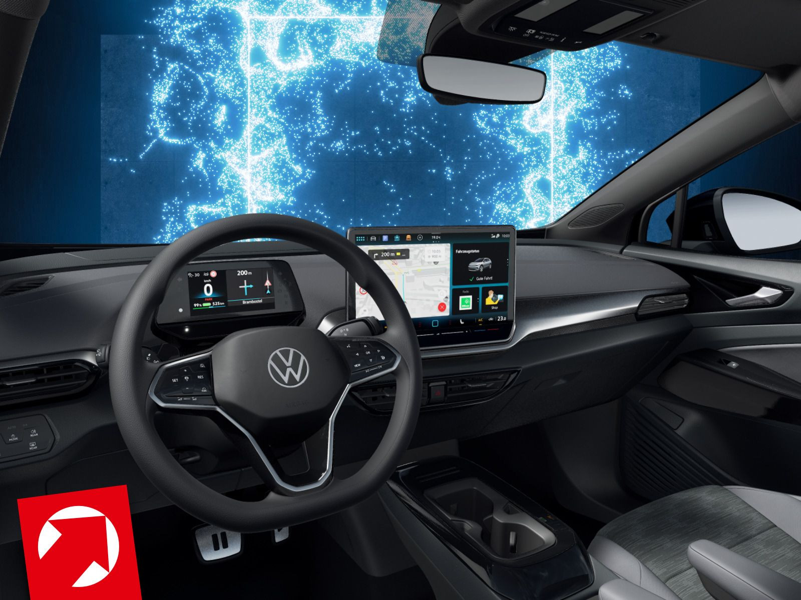 Fahrzeugabbildung Volkswagen ID.4 Pro 210 kW (286 PS) 77 kWh 1-Gang-Automatik