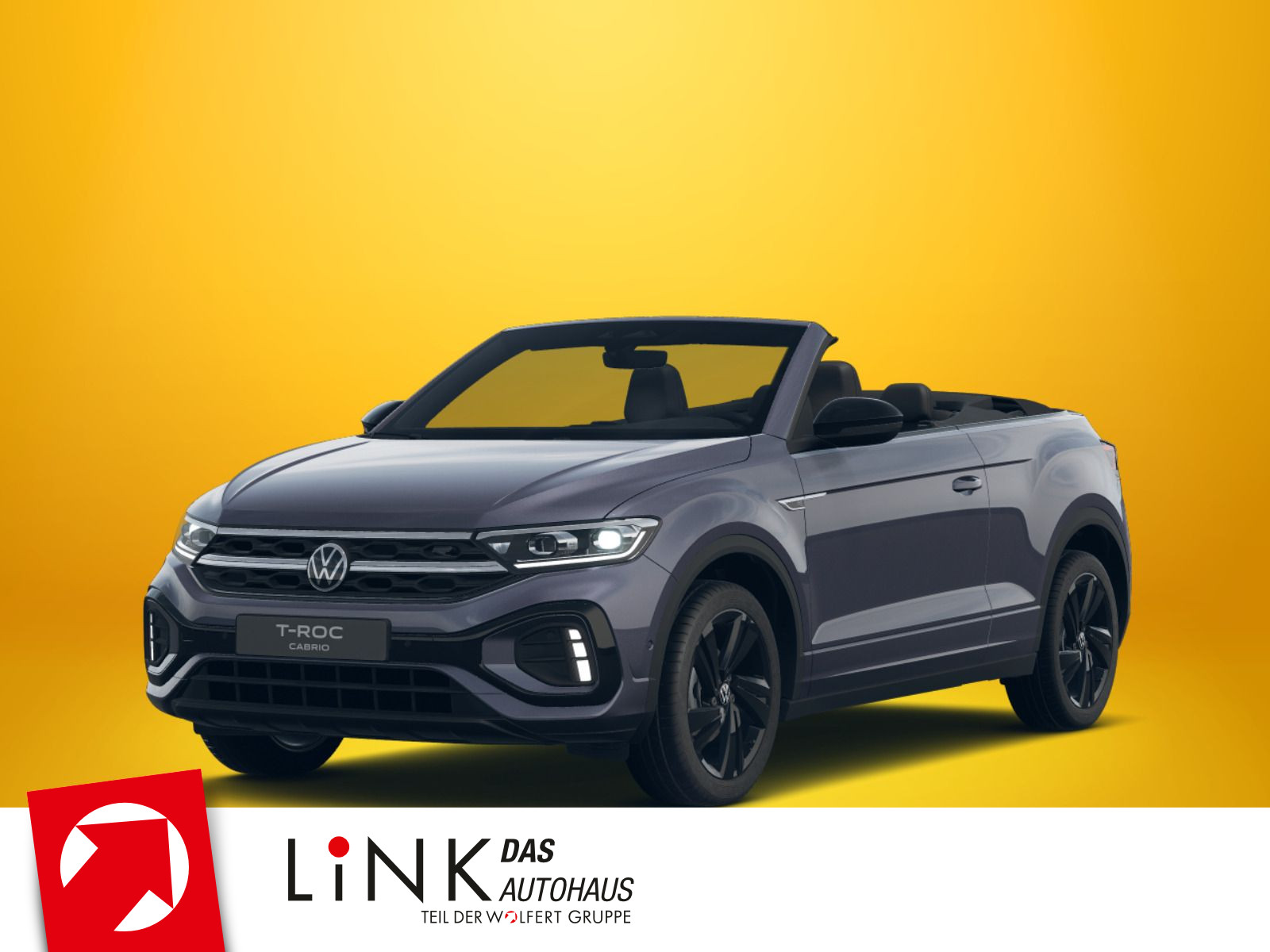 Volkswagen T-Roc Cabriolet R-Line 1.5 TSI OPF 110 kW (150 PS) DSG *AHK*BLACKSTYLE*NAVI*
