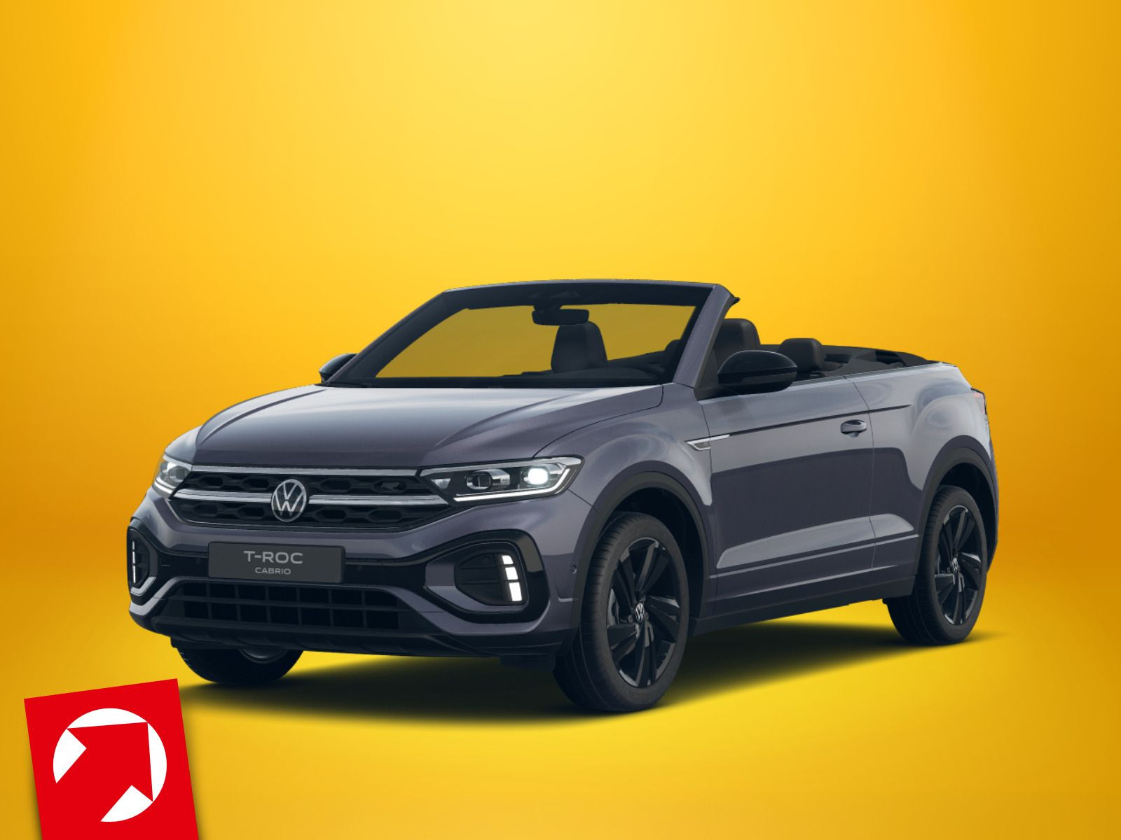 Fahrzeugabbildung Volkswagen T-Roc Cabriolet R-Line 1.5 TSI OPF 110 kW (150 PS) DSG *AHK*BLACKSTYLE*NAVI*