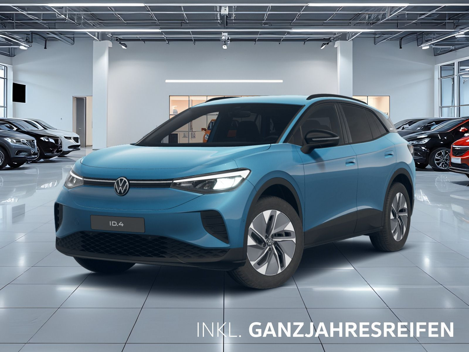 Fahrzeugabbildung Volkswagen ID.4 Pure ENERGY 140 kW (190 PS) 58 kWh *AHK*WÄRMEPUMPE*GANZJAHRESREIFEN*