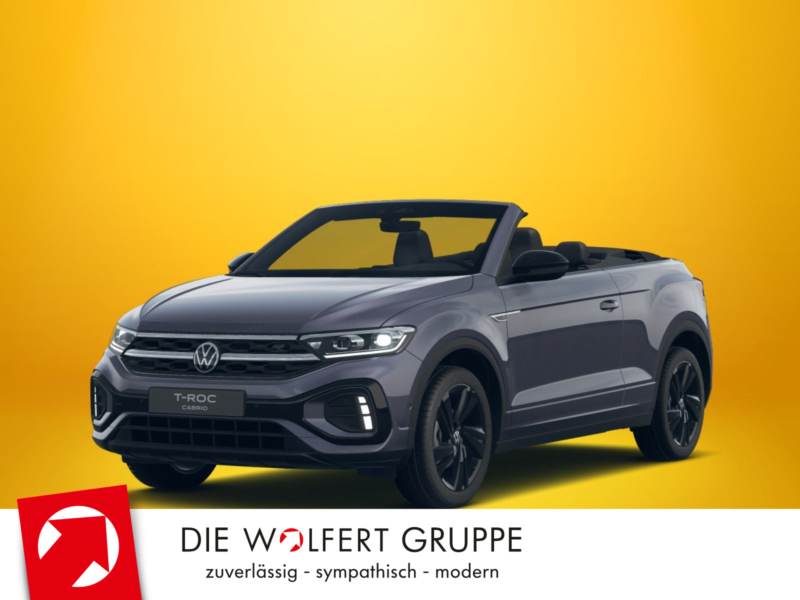 Volkswagen T-Roc Cabriolet R-Line 1.5 TSI OPF 110 kW (150 PS) DSG *AHK*BLACKSTYLE*NAVI*
