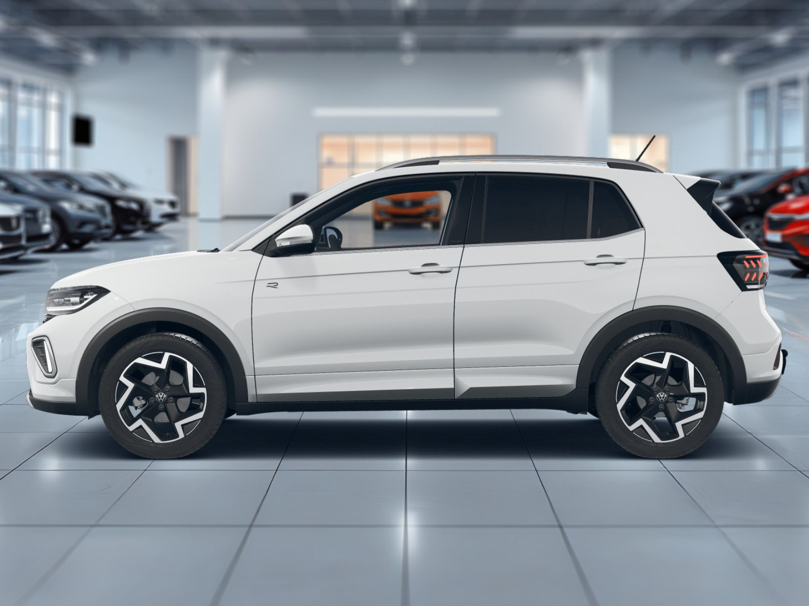 Fahrzeugabbildung Volkswagen T-Cross R-Line 1.0 TSI OPF (116 PS) DSG*AHK*GANZJAHRESREIFEN*NAVI*