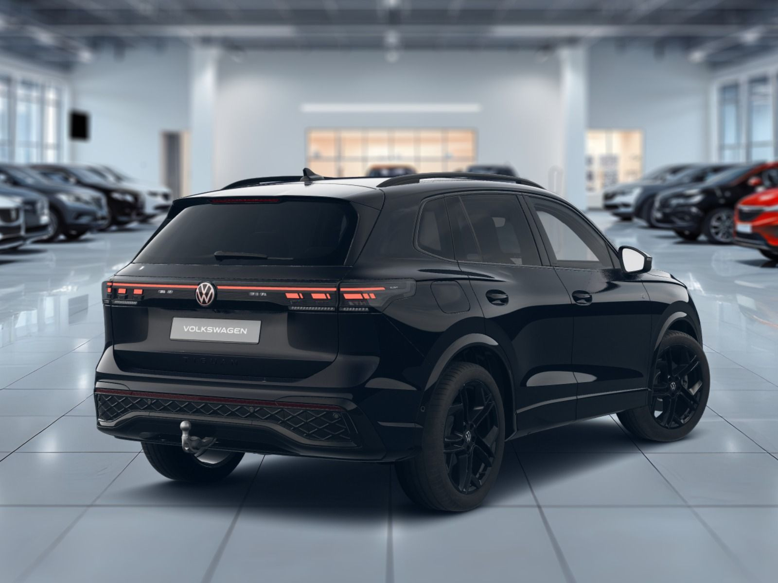 Fahrzeugabbildung Volkswagen Tiguan R-Line 2,0 l TDI SCR 4MOTION (193 PS) DSG*WINTERRÄDER*AHK*STHZG*