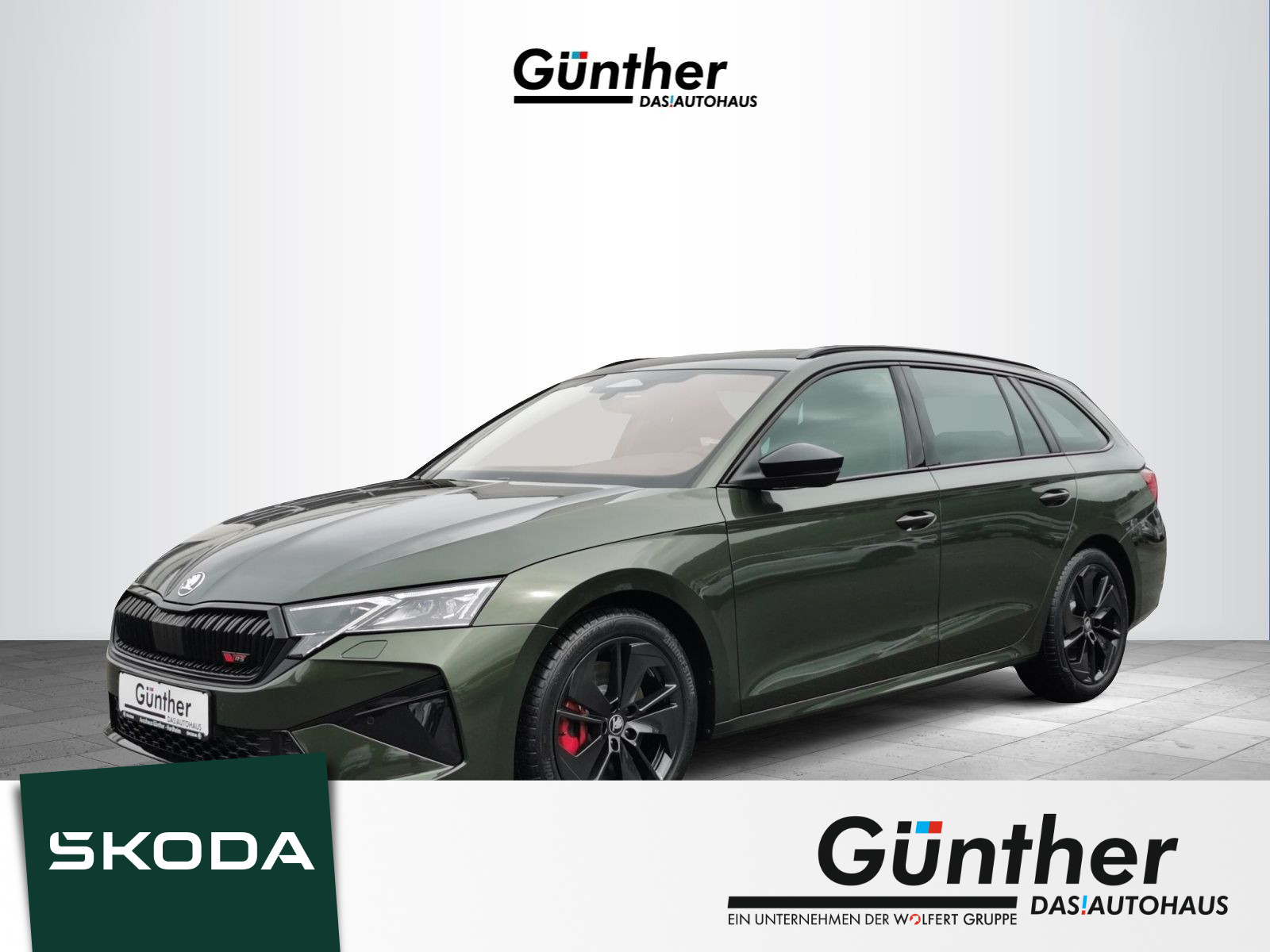 SKODA Octavia 2.0 TSI RS 195 kW DSG *KHAKI-GRÜN*