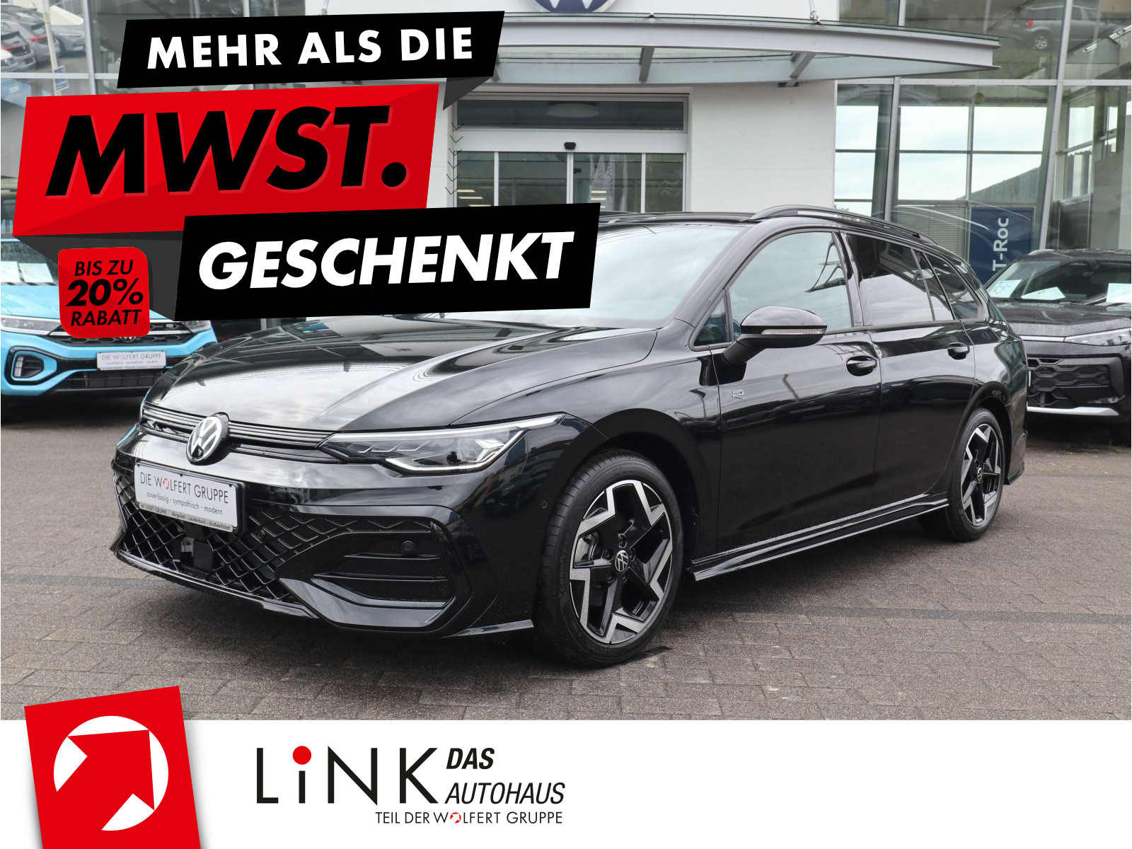 Volkswagen Golf Variant R-Line 2,0 TDI SCR (150 PS) DSG *AHK*NAVI*BLACKSYTLE