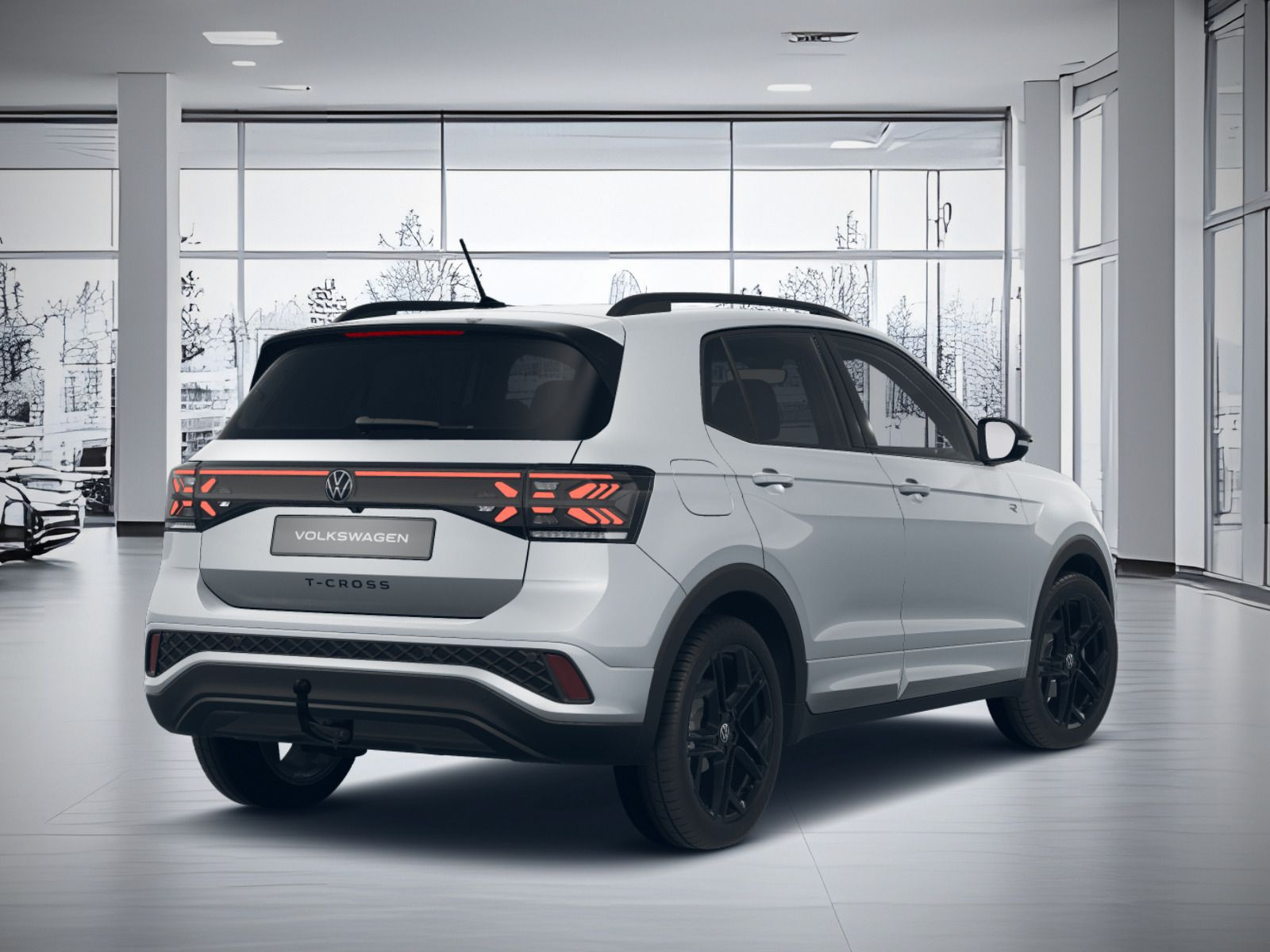 Fahrzeugabbildung Volkswagen T-Cross R-Line 1.5 TSI ACT OPF (150 PS) DSG*AHK*RFK*BLACKSTYLE*NAVI*