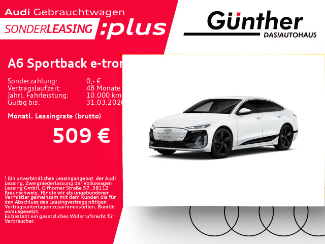 Audi A6 Sportback e-tron S LINE+WINTERRÄDER+AHK+MATRI