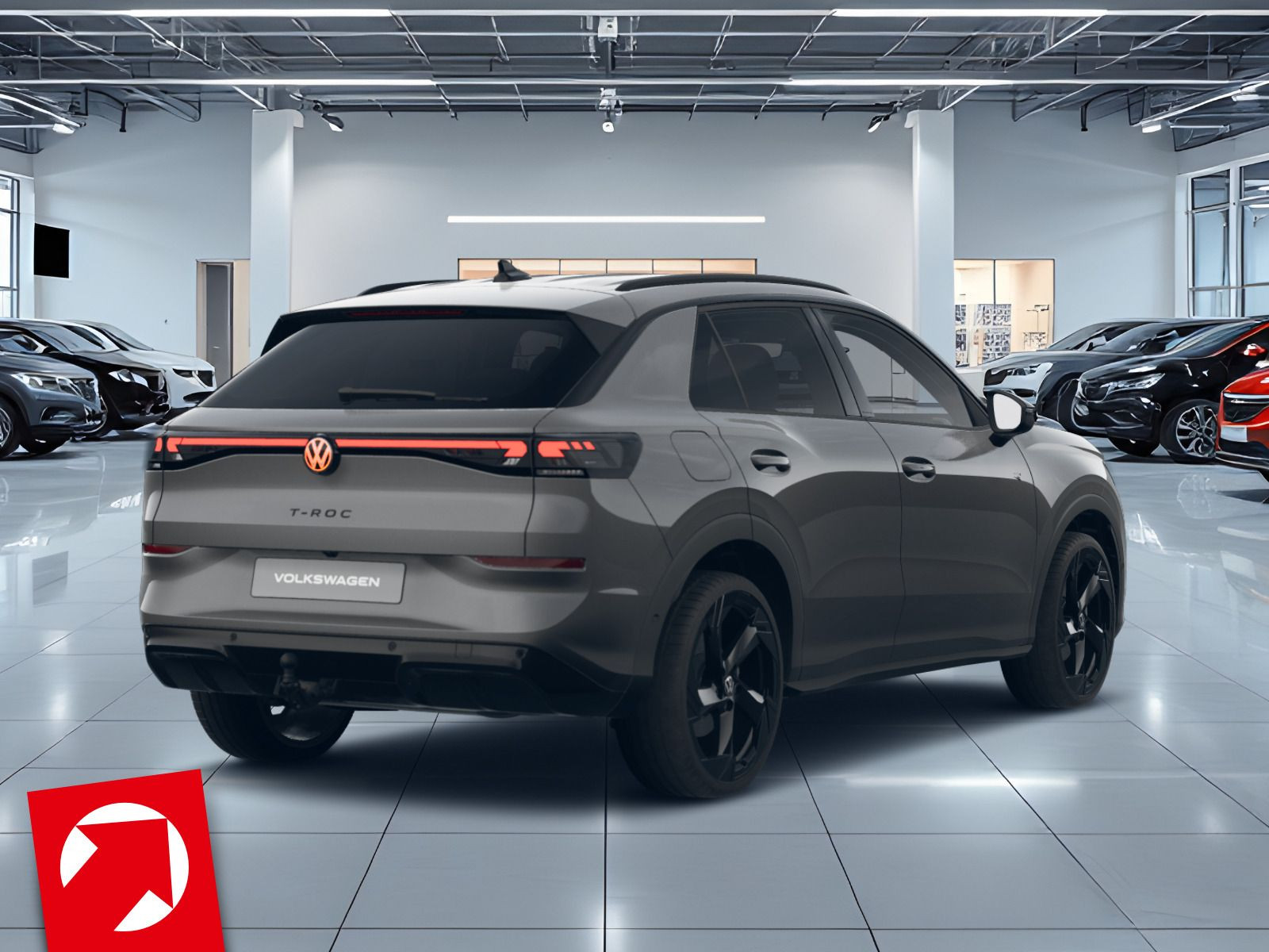 Fahrzeugabbildung Volkswagen T-Roc R-Line 1.5 eTSI (150 PS) DSG *AHK*WINTERRÄDER*BLACKSTYLE*STANDHEIZUNG*HARMAN KARDON*