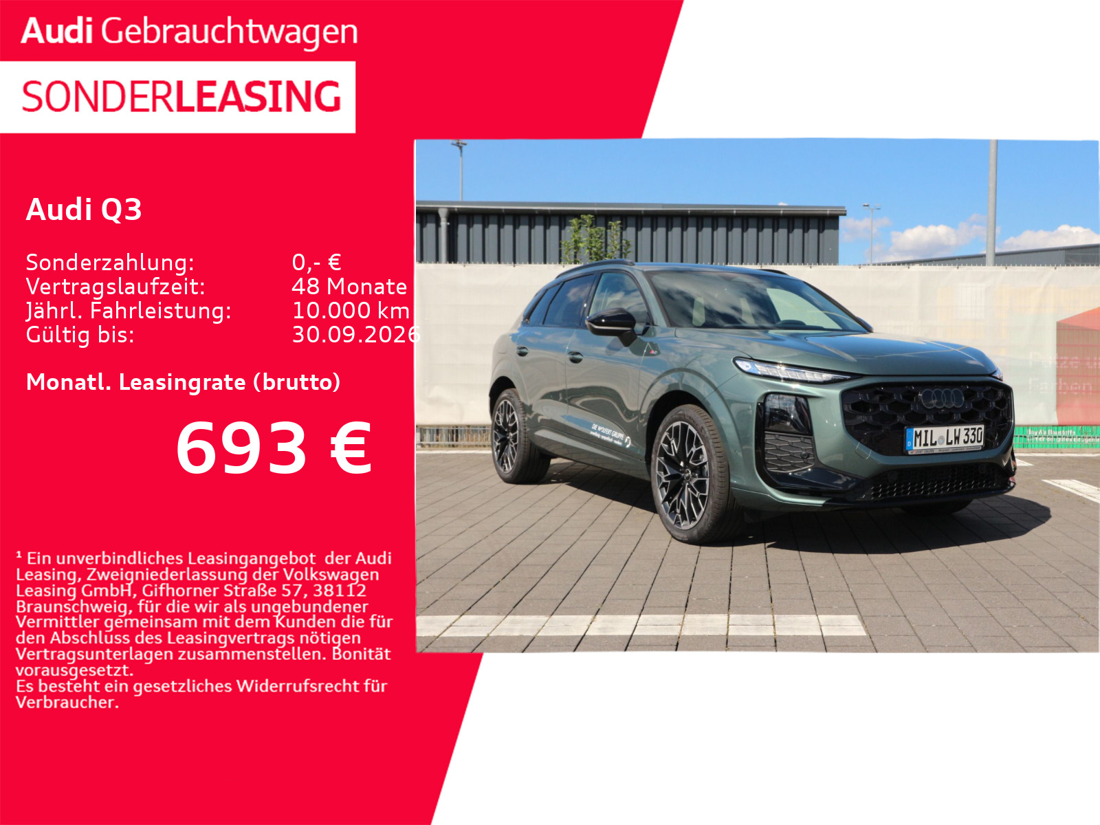 Audi Q3 SUV TFSI quattro S line S tronic*ACC*AHK*LED*
