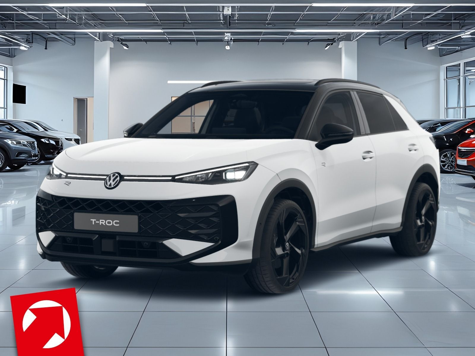 Fahrzeugabbildung Volkswagen T-Roc R-Line 1.5 eTSI (150 PS) DSG *AHK*BLACKSTYLE*PANORAMA*WINTERRÄDER*