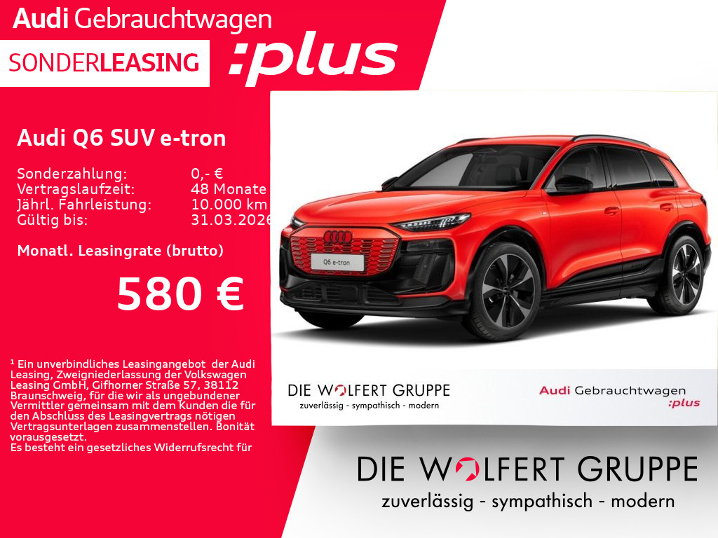 Audi Q6 e-tron S line quattro **0,25%**ACC*AHK*360°