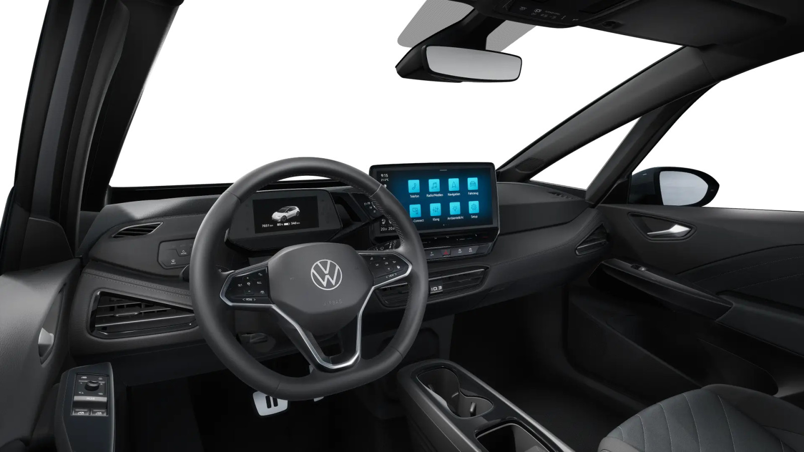 Fahrzeugabbildung Volkswagen ID.3 Pro 150kW 58kWh Pro 150 kW