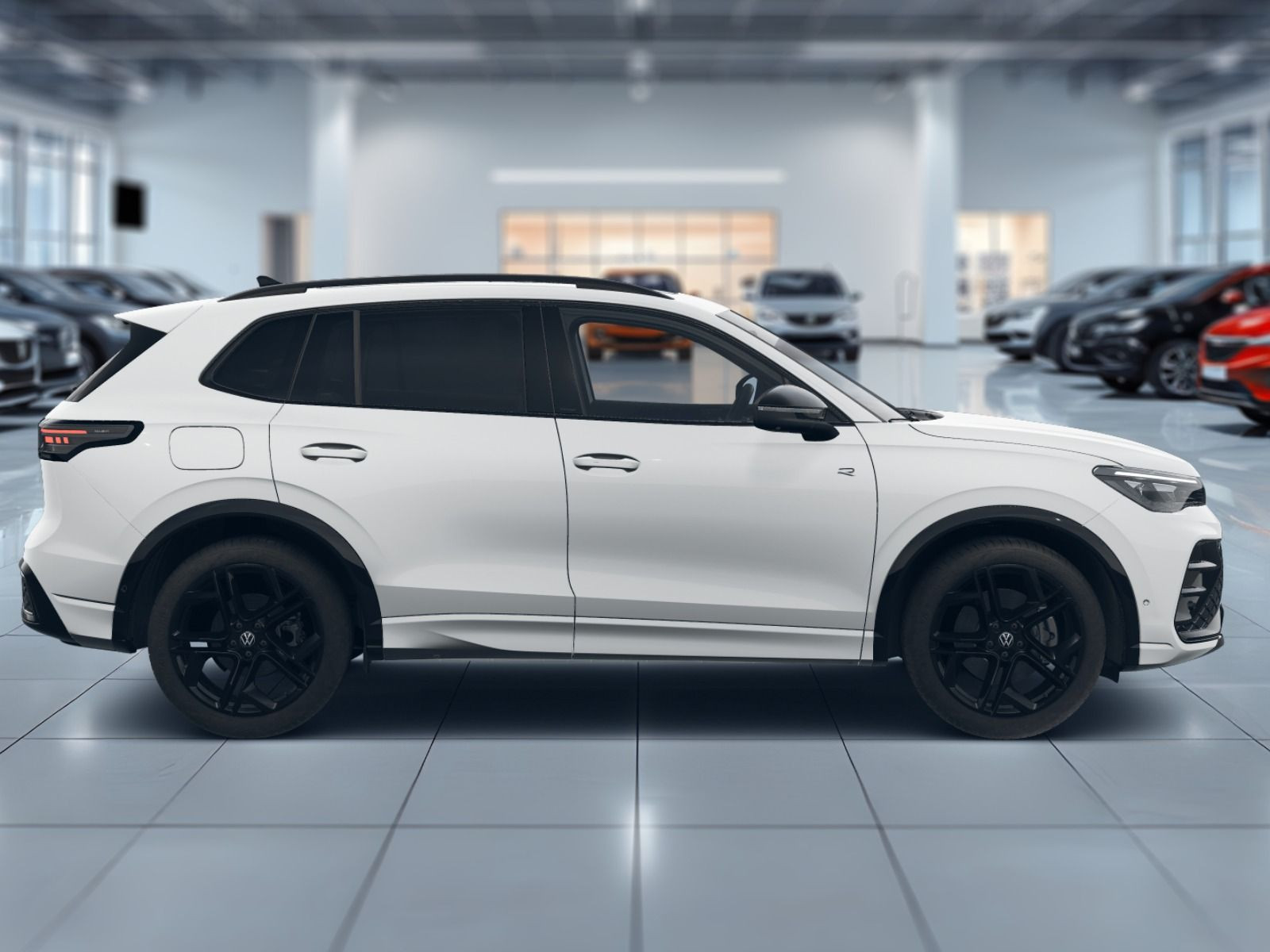 Fahrzeugabbildung Volkswagen Tiguan R-Line 2,0 TSI OPF 4MOTION (204 PS) DSG*AHK*WINTERRÄDER*PANORAMA*HARMANKARDON*