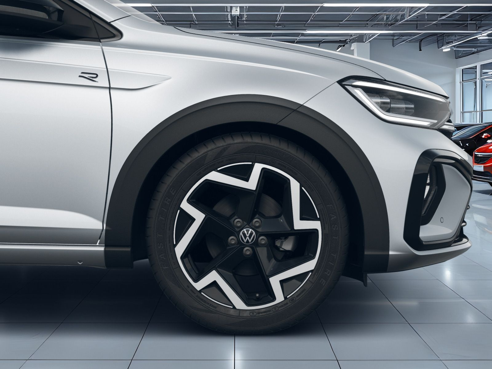 Fahrzeugabbildung Volkswagen Taigo R-Line 1,5 TSI (150 PS) DSG *AHK*NAVI PRO*GANZJAHRESREIFEN*