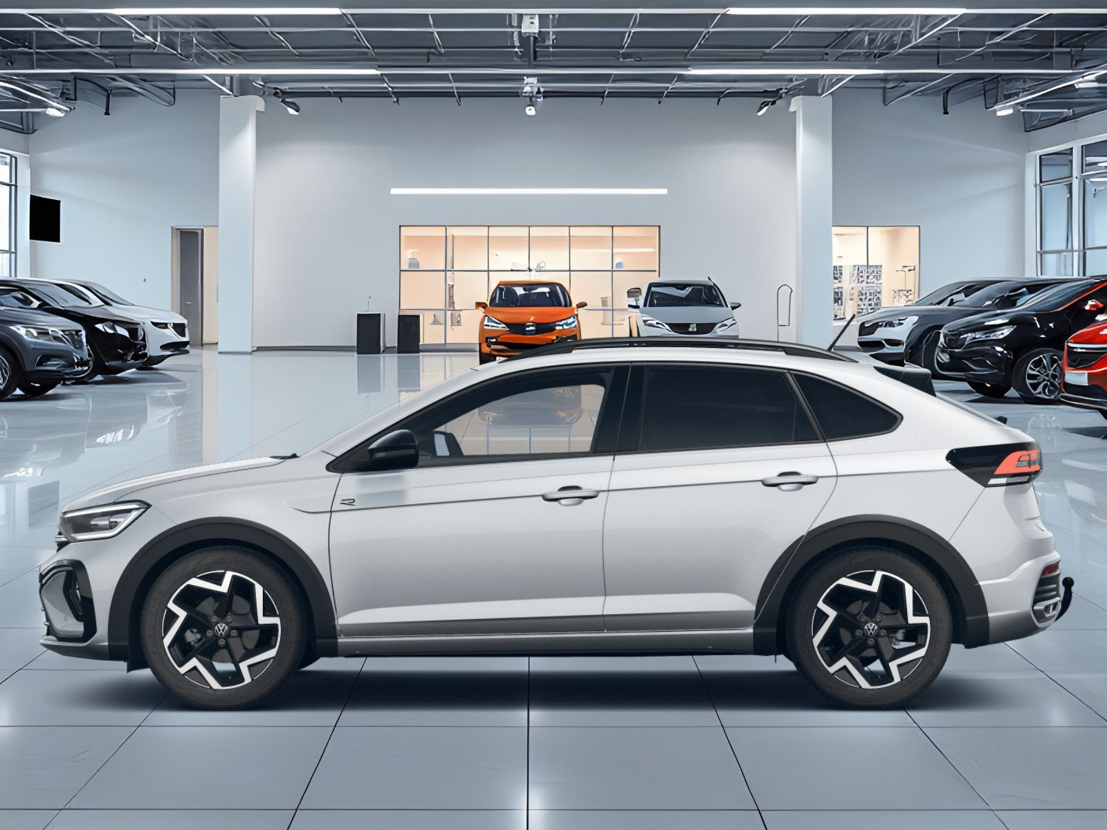 Fahrzeugabbildung Volkswagen Taigo R-Line 1,5 TSI (150 PS) DSG *AHK*NAVI PRO*GANZJAHRESREIFEN*