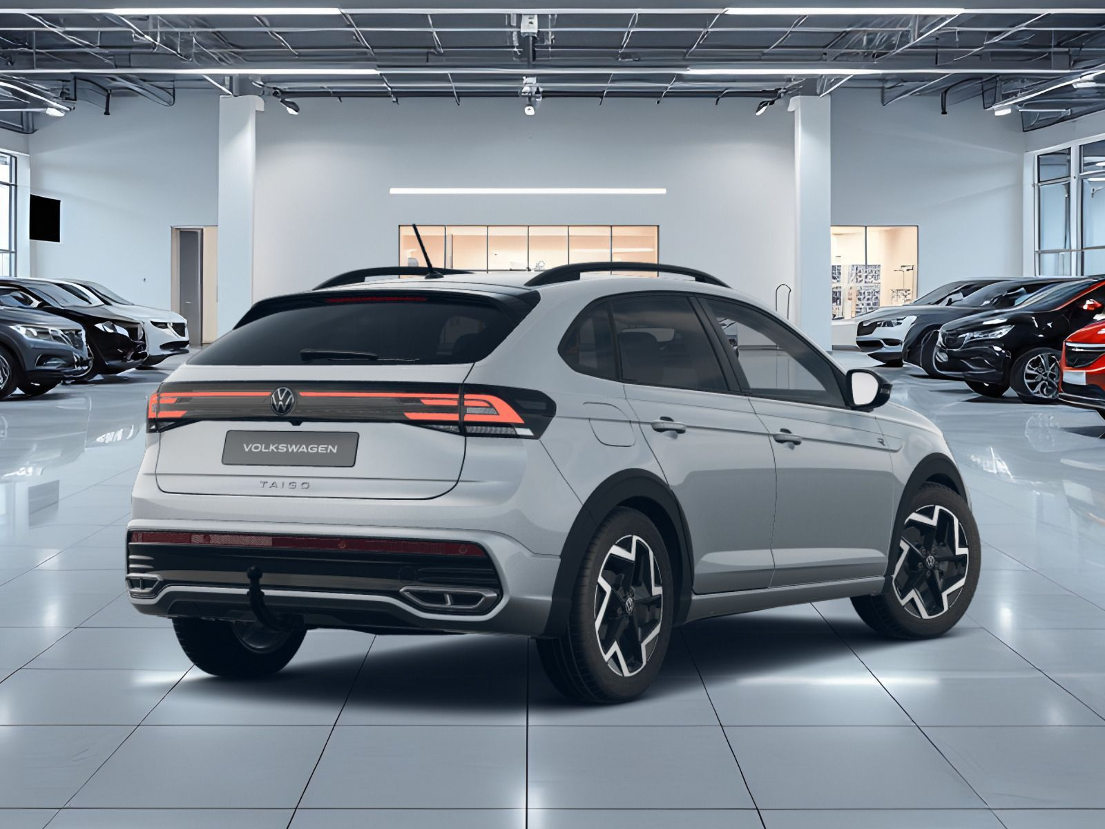Fahrzeugabbildung Volkswagen Taigo R-Line 1,5 TSI (150 PS) DSG *AHK*NAVI PRO*GANZJAHRESREIFEN*