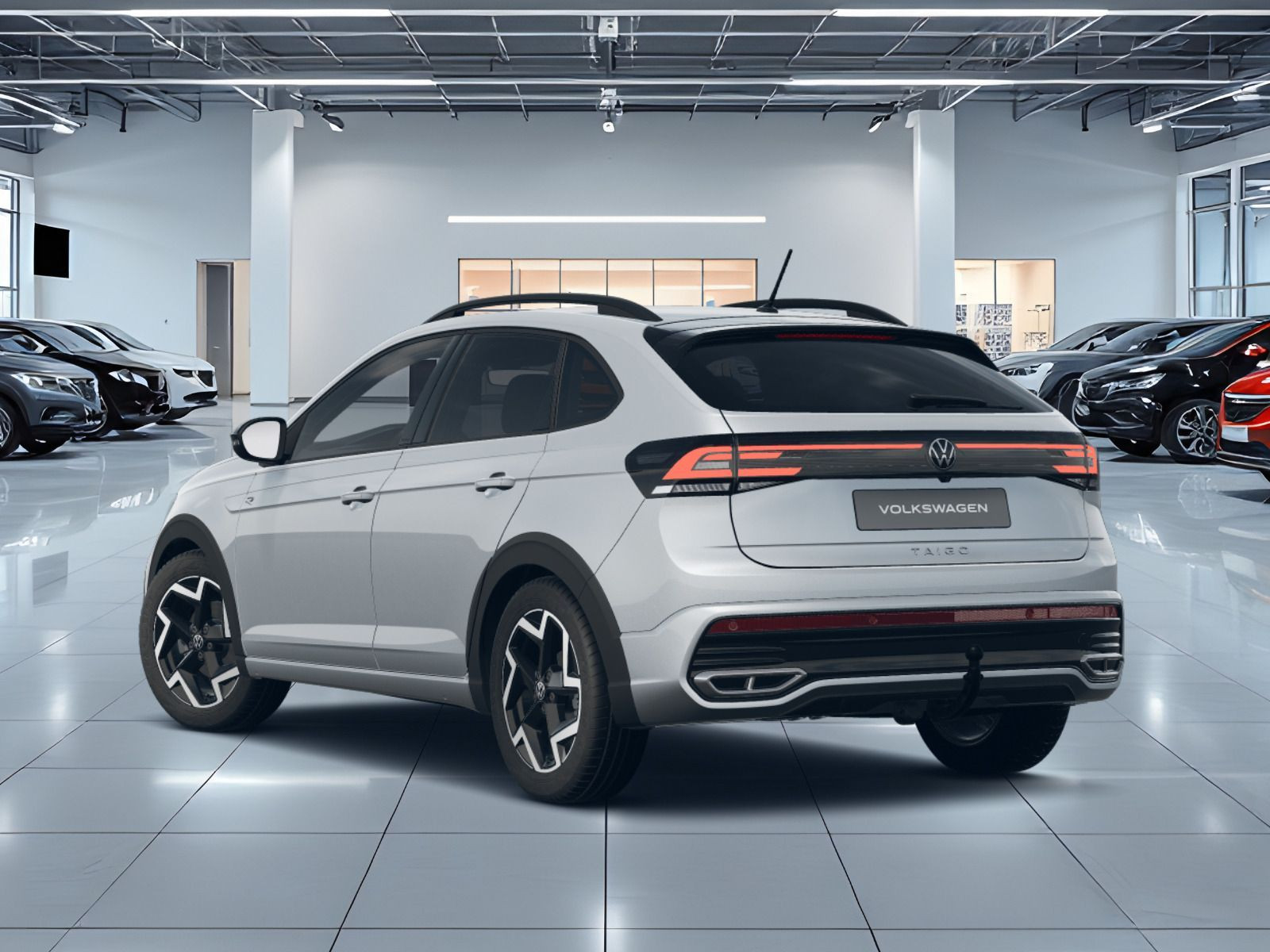 Fahrzeugabbildung Volkswagen Taigo R-Line 1,5 TSI (150 PS) DSG *AHK*NAVI PRO*GANZJAHRESREIFEN*
