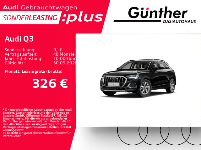 Audi Q3 35 TFSI ADVANCED++WINTERRÄDER+KAMERA+LEDER++