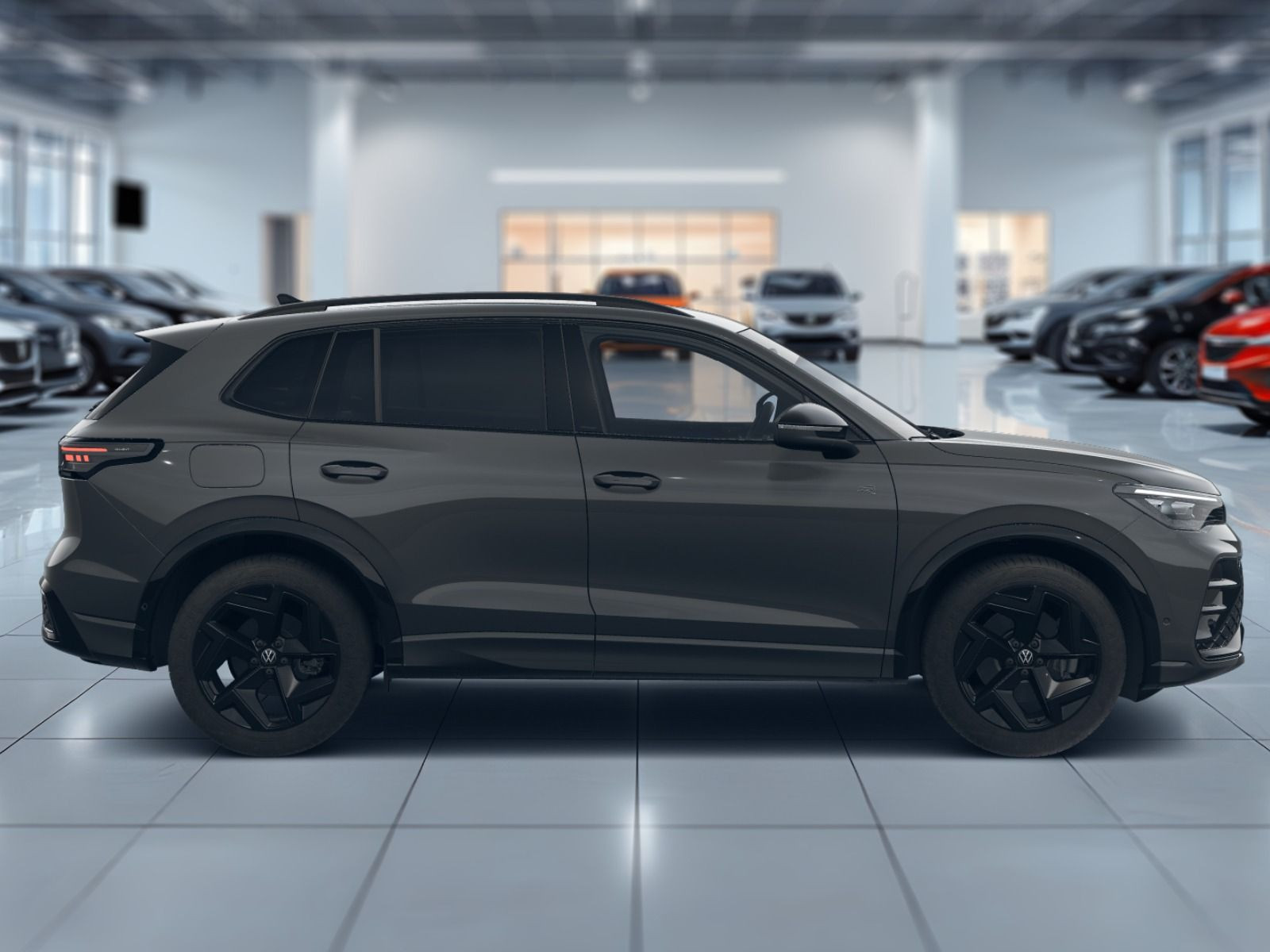Fahrzeugabbildung Volkswagen Tiguan R-Line 2,0 TDI SCR (150 PS) DSG*AHK*WINTERRÄDER*NAVI*