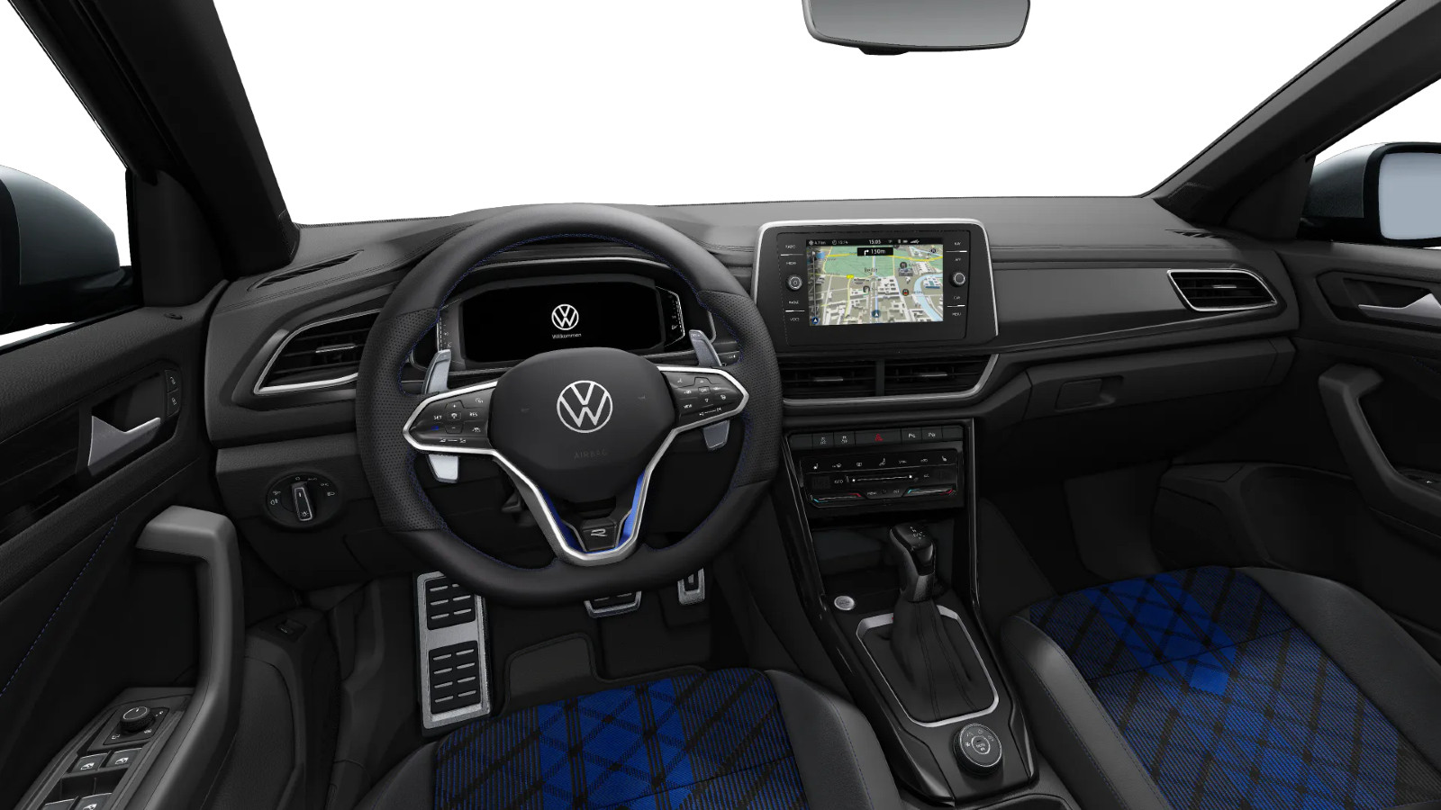 Fahrzeugabbildung Volkswagen T-Roc R 2.0 TSI DSG 4M AHK 19" PRETORIA