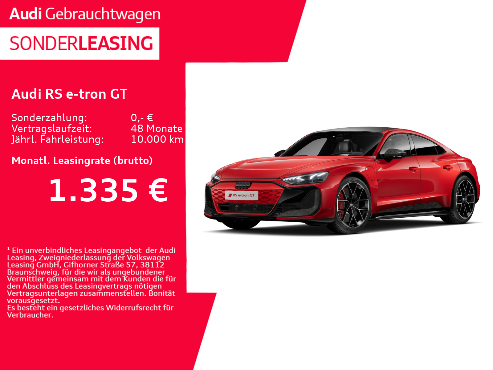 Fahrzeugabbildung Audi RS e-tron GT performance quattro inkl. 24M. Garantie