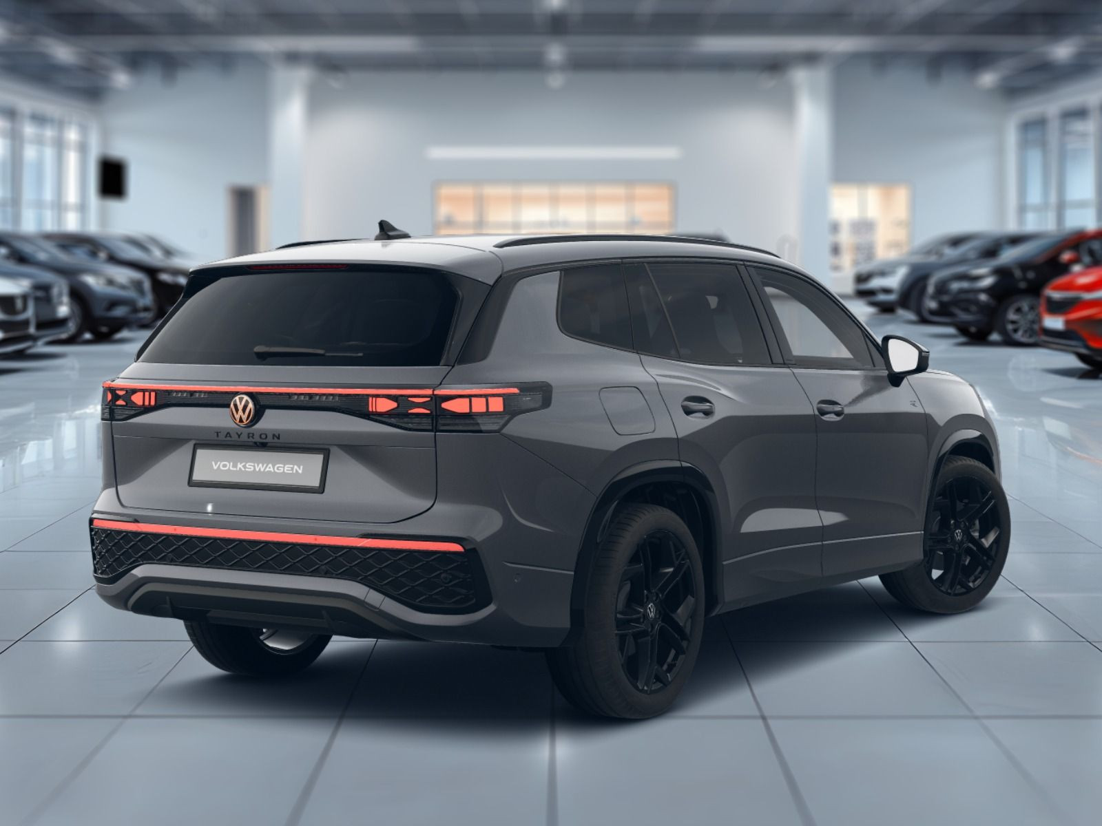 Fahrzeugabbildung Volkswagen Tayron R-Line 2,0 l TDI SCR 4MOTION (193 PS) DSG*WINTERRÄDER*AHK*STHZG*