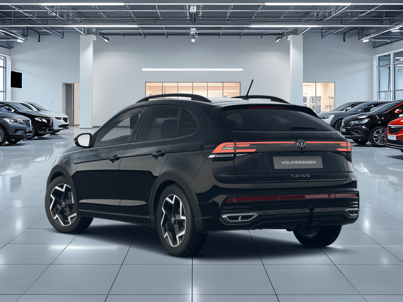 Fahrzeugabbildung Volkswagen Taigo R-Line 1,5 TSI (150 PS) DSG *AHK*NAVI PRO*GANZJAHRESREIFEN*