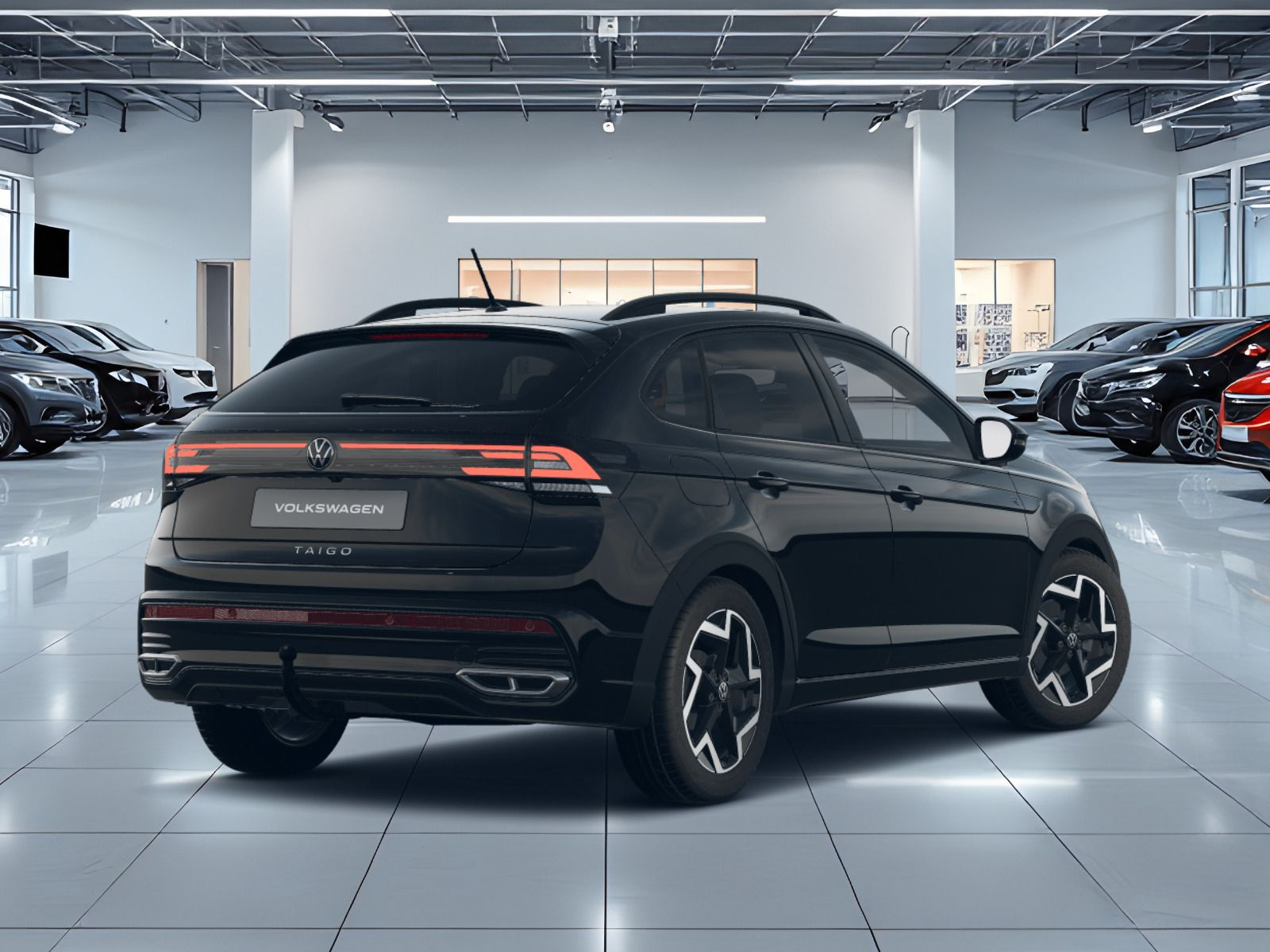 Fahrzeugabbildung Volkswagen Taigo R-Line 1,5 TSI (150 PS) DSG *AHK*NAVI PRO*GANZJAHRESREIFEN*