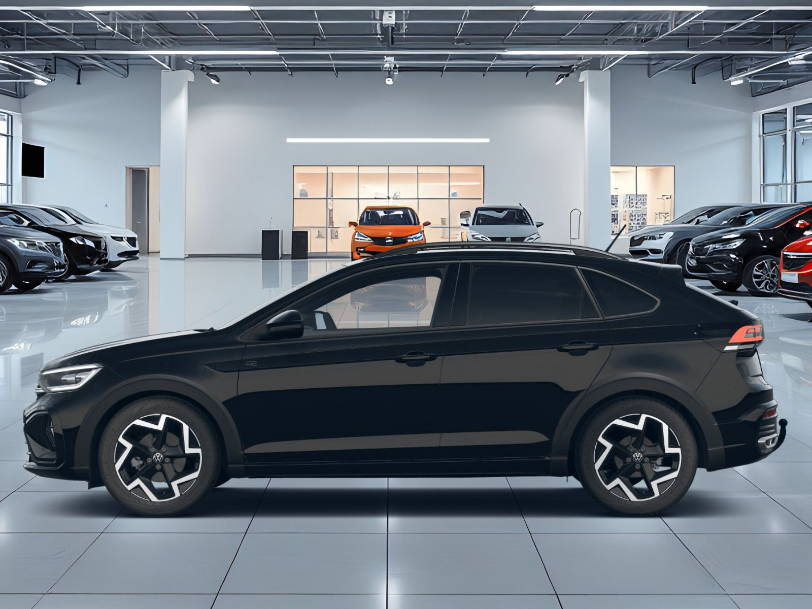 Fahrzeugabbildung Volkswagen Taigo R-Line 1,5 TSI (150 PS) DSG *AHK*NAVI PRO*GANZJAHRESREIFEN*