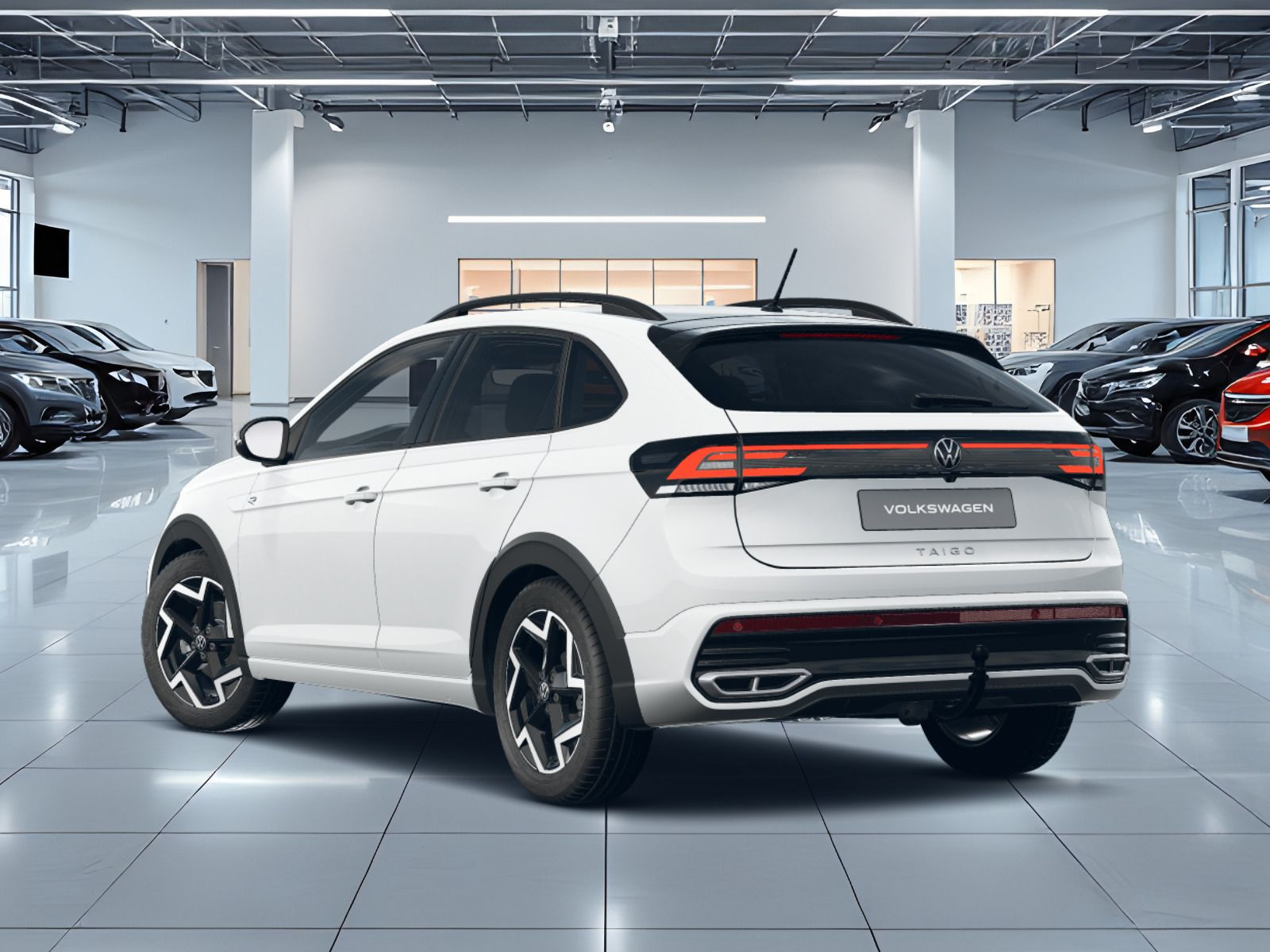 Fahrzeugabbildung Volkswagen Taigo R-Line 1,5 TSI (150 PS) DSG *AHK*NAVI PRO*GANZJAHRESREIFEN*