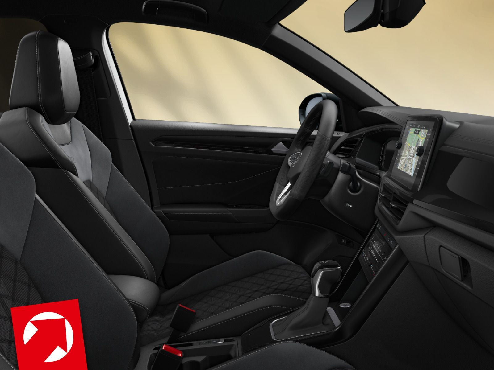 Fahrzeugabbildung Volkswagen T-Roc R-Line 1.5 TSI OPF (150 PS) DSG*AHK*WINTERRÄDER*BLACKSTYLE*19 ZOLL*