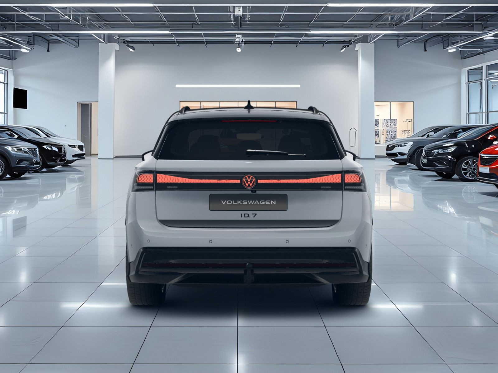 Fahrzeugabbildung Volkswagen ID.7 Tourer Pro (286 PS) 77 kWh Automatik *AHK*NAVI*WÄRMEPUMPE*GANZJAHRESREIFEN*