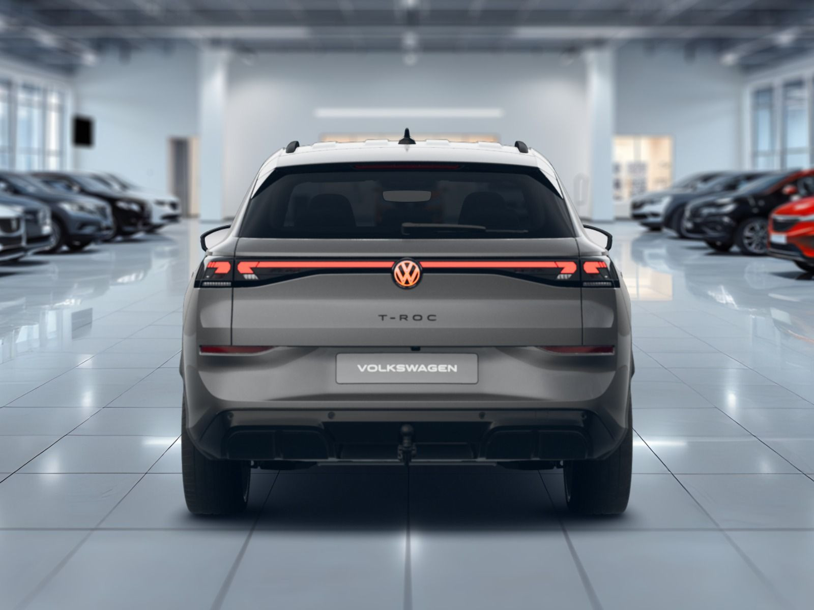 Fahrzeugabbildung Volkswagen T-Roc R-Line 1.5 eTSI OPF (150 PS) DSG *AHK*20 ZOLL*NAVI*BLACKSTYLE*