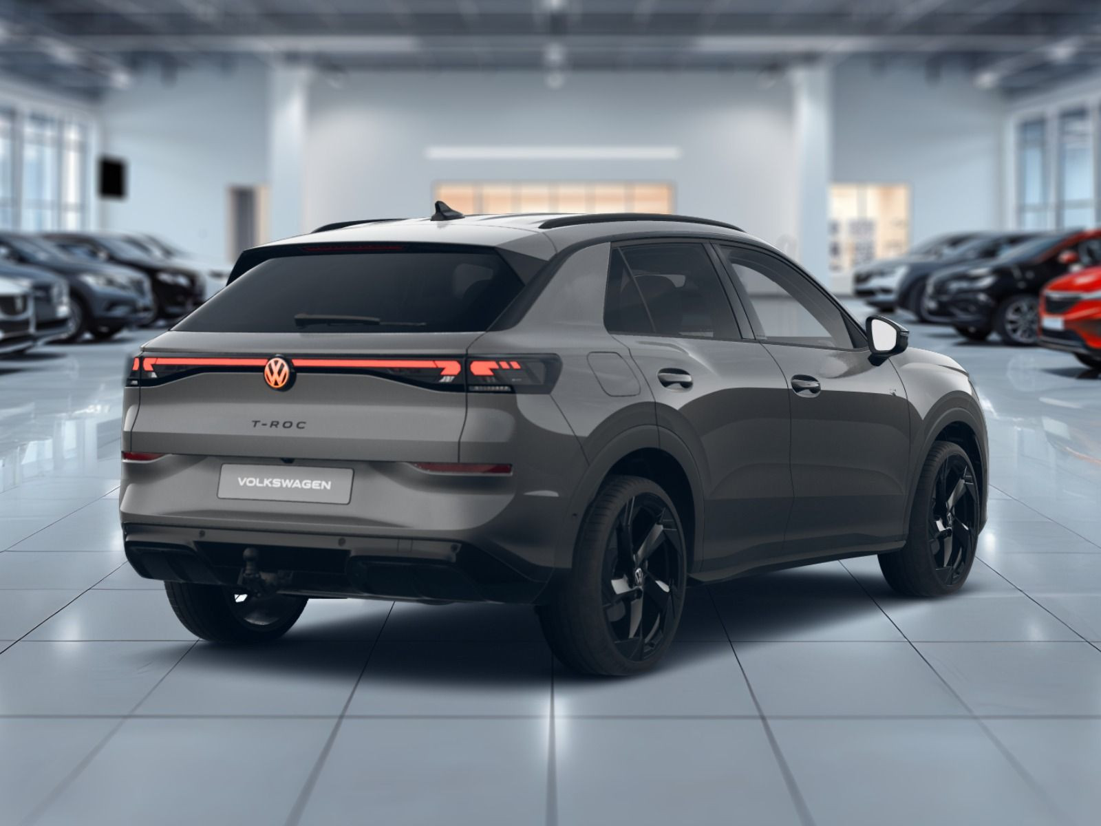 Fahrzeugabbildung Volkswagen T-Roc R-Line 1.5 eTSI OPF (150 PS) DSG *AHK*20 ZOLL*NAVI*BLACKSTYLE*
