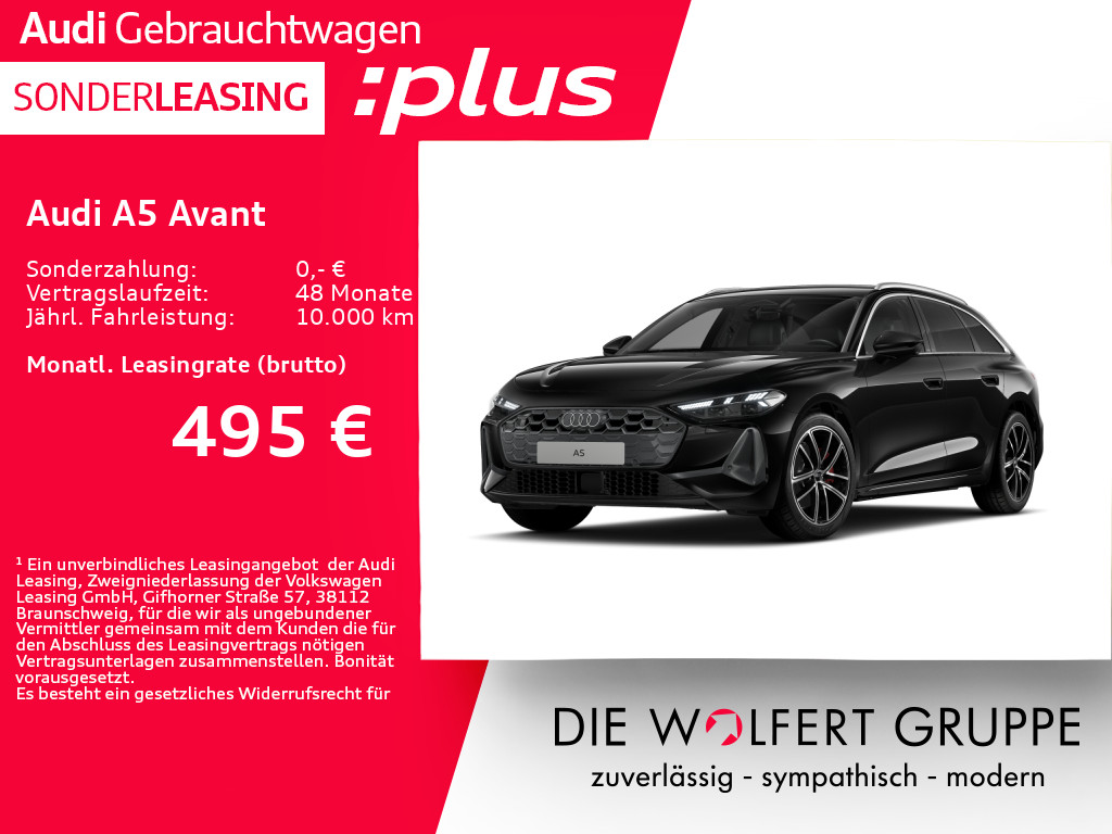 Fahrzeugabbildung Audi A5 Avant TFSI quattro 150 kW S tronic MATRIX*AHK