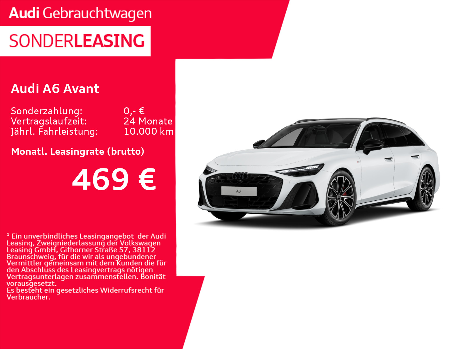 Audi A6 Avant S line TFSI quattro 270 kW PANO*AHK