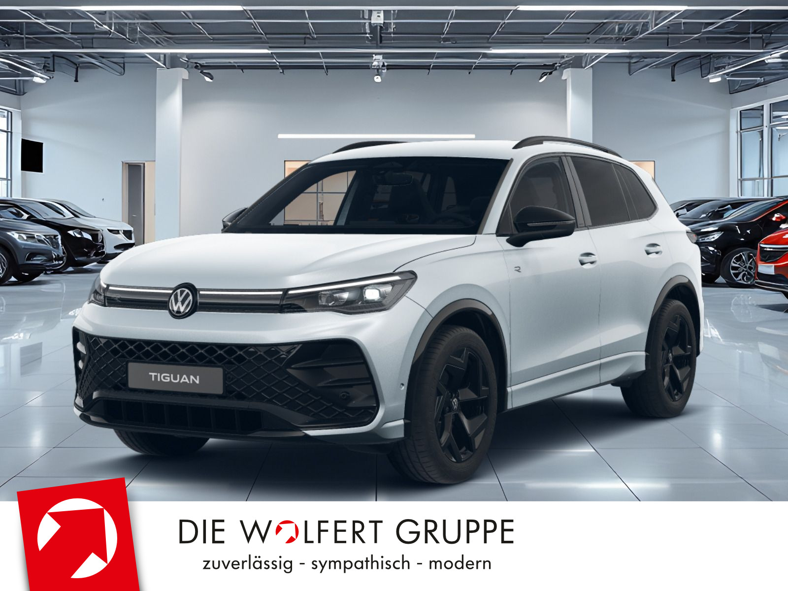 Volkswagen Tiguan R-Line 1,5 eTSI OPF 110 kW (150 PS) DSG *AHK*WINTERRÄDER*NAVI*BLACKSTYLE*