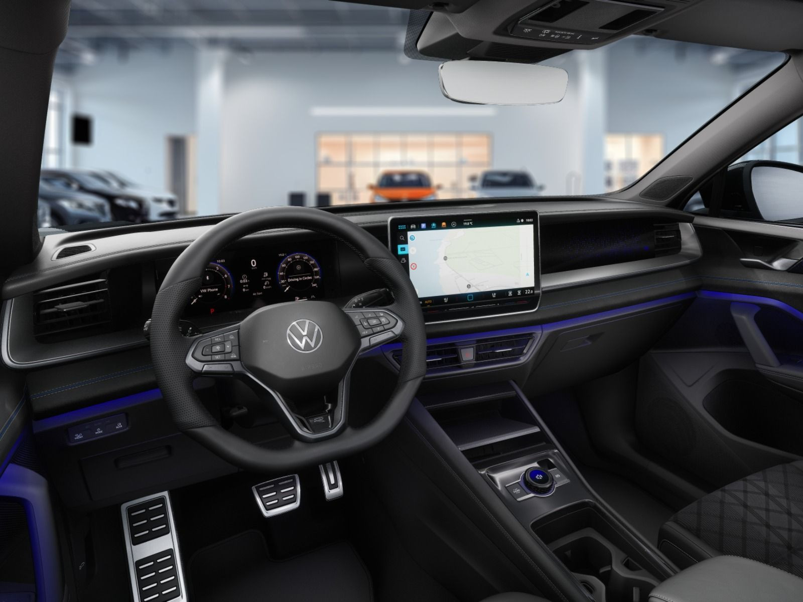 Fahrzeugabbildung Volkswagen Tayron R-Line 2,0 l TSI OPF 4MOTION (204 PS) DSG*WINTERRÄDER*AHK*NAVI*