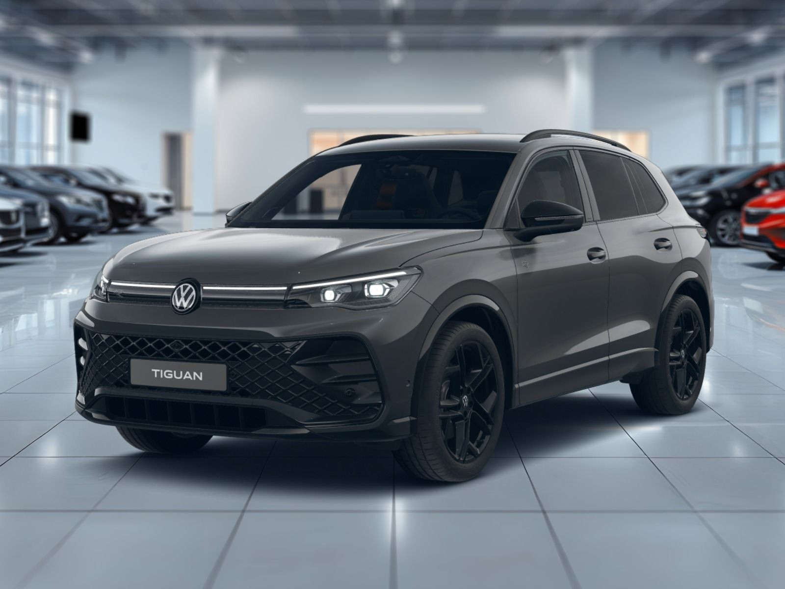 Fahrzeugabbildung Volkswagen Tiguan R-Line 2,0 l TDI SCR 4MOTION (193 PS) DSG*WINTERRÄDER*AHK*STHZG*